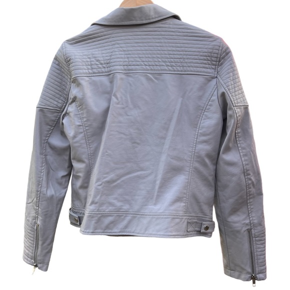 JUST JEANS, leather look jacket, size 12 - Picture 8 of 10